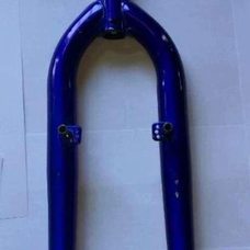 Купить Вилка велосипедная жесткая   (c креплением V-brake, 28)   (синяя)   DS в Интернет-Магазине LIMOTO