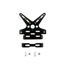 Купить Рамка для крепления номера и поворотников с регулируемым углом наклона    (черная)   MANLE в Интернет-Магазине LIMOTO