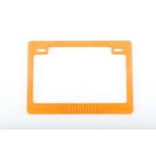 Купить Рамка под номер на скутер   (оранжевая)   YMH   (mod.A) в Интернет-Магазине LIMOTO