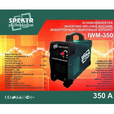 Купить Сварочный аппарат инверторный   Spektr 350   SVET в Интернет-Магазине LIMOTO